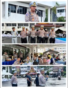 *Apel Bersama Komunitas Ojek Online, Ditlantas Polda Riau Kukuhkan Duta Pelopor Keselamatan Berlalu Lintas*