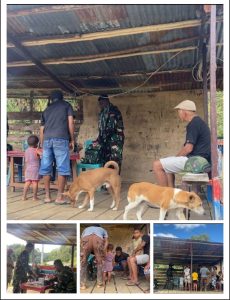 Satgas Pamtas RI-PNG Yonif 763/SBA Pos Kokas Gelar Bakti Kesehatan dan Pengobatan Gratis untuk Warga Kokas
