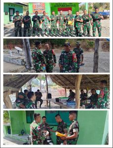 Verifikasi di Pos Oepoli Sungai oleh Tim Kolaops Korem 161/WS