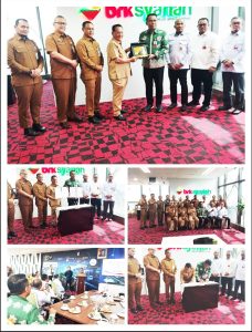 Bupati Rohil Teken MoU di Pekanbaru, Layanan Keuangan ASN Kini Berbasis Syariah*