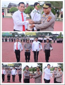 Polres Rokan Hilir Gelar Program Unik: Pemberian Bibit Pohon Bagi Personel yang Berulang Tahun