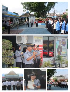 Apel Pagi Lapas Kelas IIA Pekanbaru: Kasubag TU Ingatkan Bahaya Judol dan Tekankan Disiplin Tugas