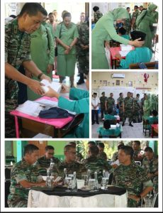 Kasdam XIX/TT Hadiri Launching Ops SPPG TNI AU Solo, Tegaskan Komitmen TNI untuk Pendidikan Bangsa