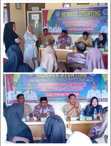 Pemdes Pemandang Gelar Rembug Stunting Dalam Rangka Penyusunan Rencana Kerja Pemerintah Desa (RKP Desa) 
