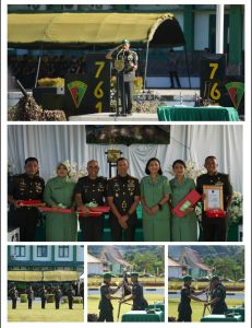 Prajurit Harus Selalu Bersyukur, Dimanapun Bertugas – Pesan Pangdam XVIII/Kasuari dalam Sertijab dan Tradisi Satuan