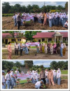 Kapolsek Rantau Kopar giat sosialisasi Green Policing bertempat di SMA N 1 kec. Rantau kopar, Rohil