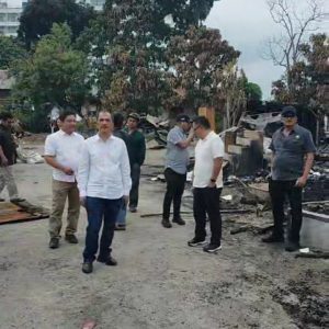 Anggota DPRD Samosir Tinjau Lokasi Kebakaran di Desa Simarmata, Janjikan Bantuan dan Perjuangkan Penambahan Mobil Damkar