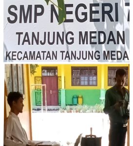 Diduga Kepsek SMP Negeri 7 Tanjung Medan Jual LKS Kepada Siswa