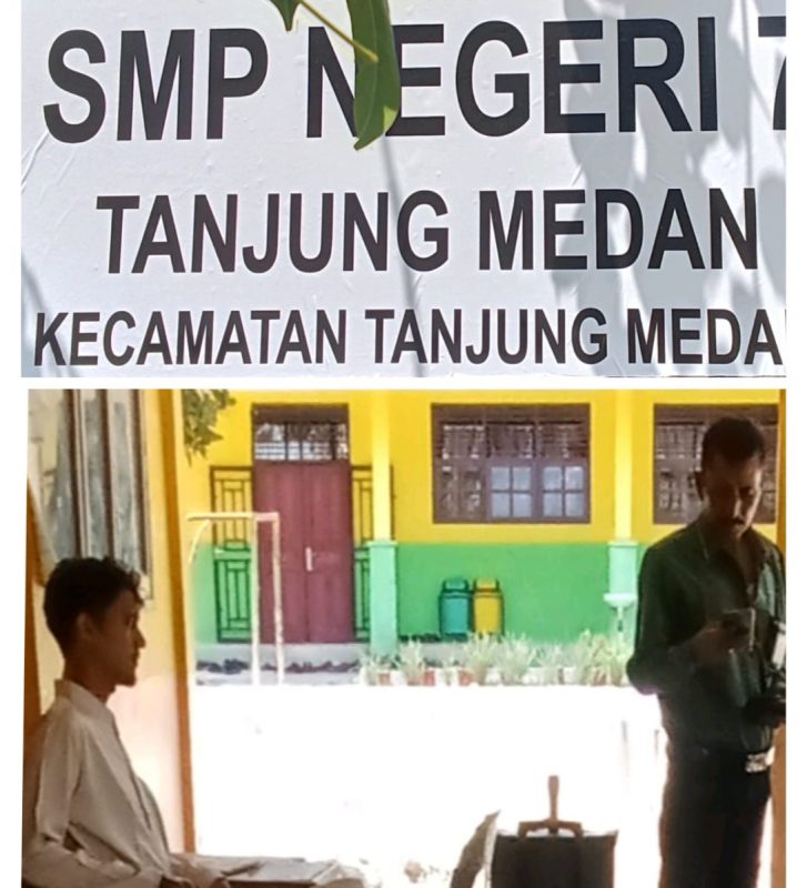Diduga Kepsek SMP Negeri 7 Tanjung Medan Jual LKS Kepada Siswa