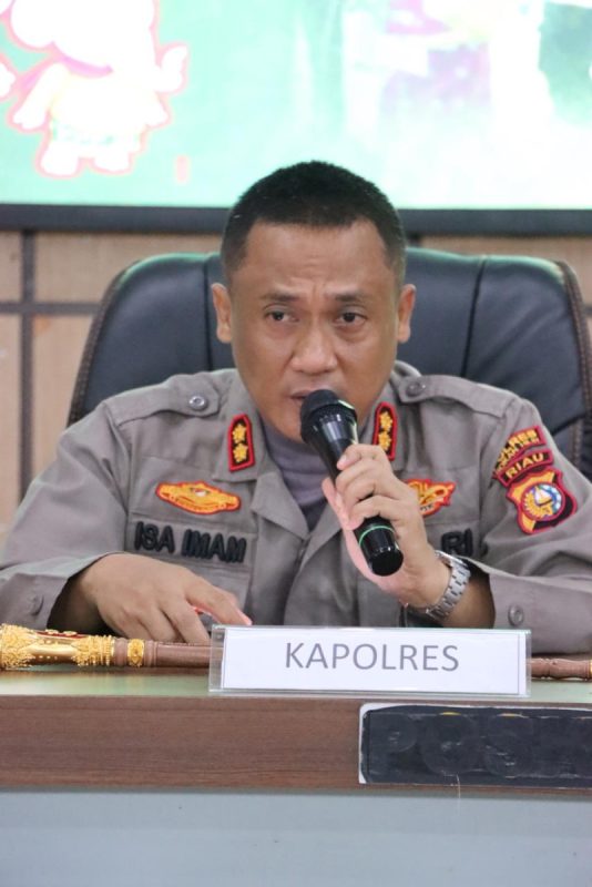 Polres Rokan Hilir Gelar Sosialisasi Program Kapolda Riau “Green Policing”