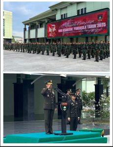 Kodam XIX/TT Gelar Upacara Peringatan Hari Kesaktian Pancasila