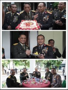 Kejutan Ulang Tahun TNI Ke-80,Kediaman Kasdam XIX/Tuanku Tambusai di Sambangi Kapolda Riau