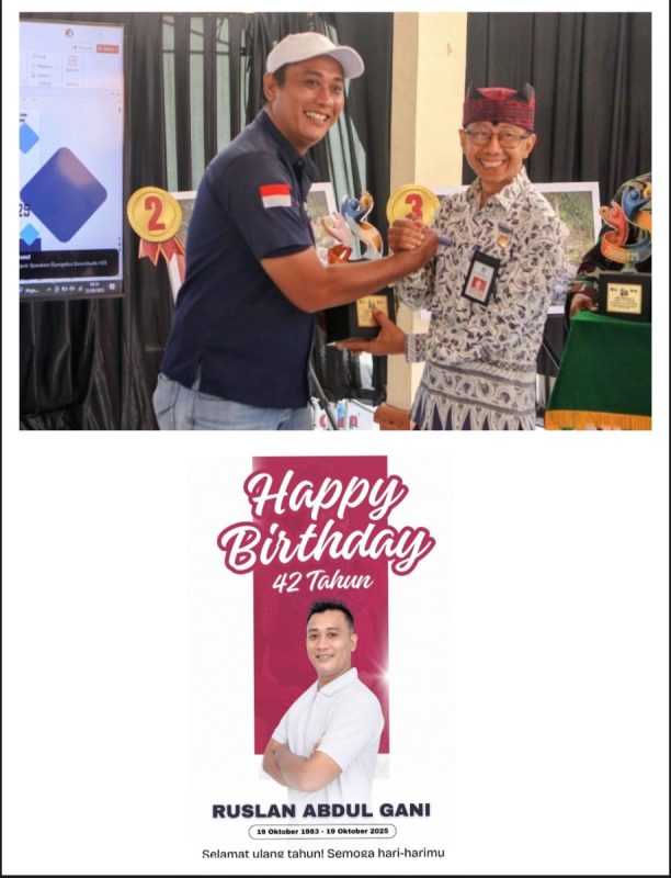 Syukuran Sederhana, Ruslan Abdul Gani Rayakan 42 Tahun dengan Refleksi dan Doa